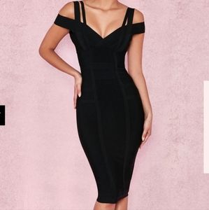 House of CB London Mimi Dress Black